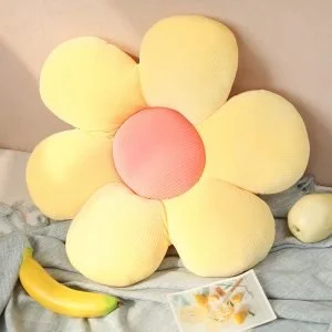 Coussin Rond Fleur