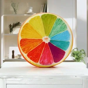 Coussin Rond Fruit