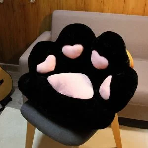 Coussin Chaise Rond Noir